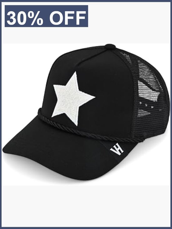 Trucker Hat Adjustable Snapback Mesh Back Baseball Cap